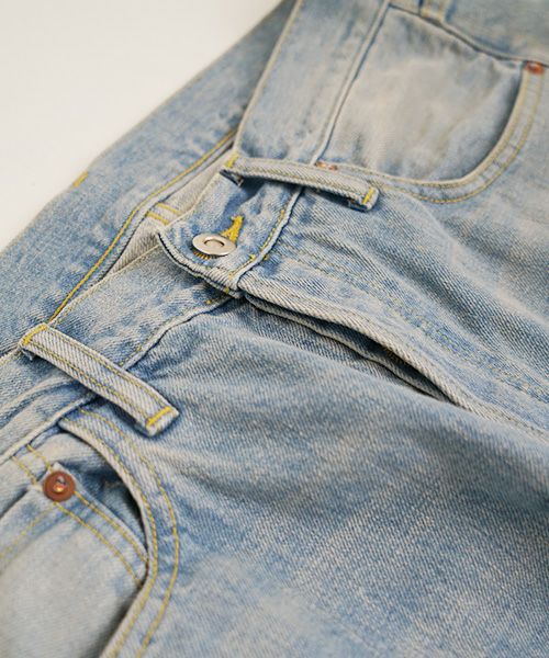 YOKO SAKAMOTO ヨーコサカモト5POCKET STRAIGHT PANTS[LIGHT INDIGO/ YS-25SS-13] デニムパンツ