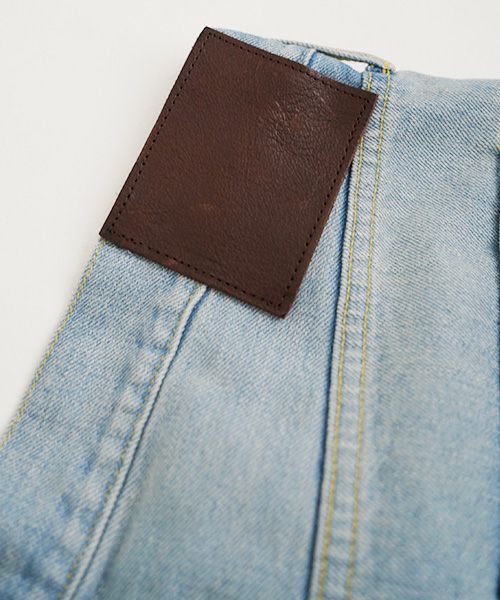 YOKO SAKAMOTO ヨーコサカモト5POCKET STRAIGHT PANTS[LIGHT INDIGO/ YS-25SS-13] デニムパンツ