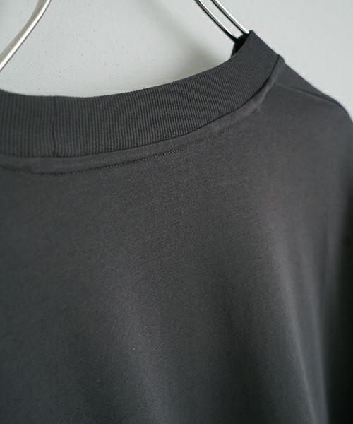 YOKO SAKAMOTO ヨーコサカモトBIG L/S POCKET T-SHIRT[GRAY/YS-25SS-88] ロングTシャツ