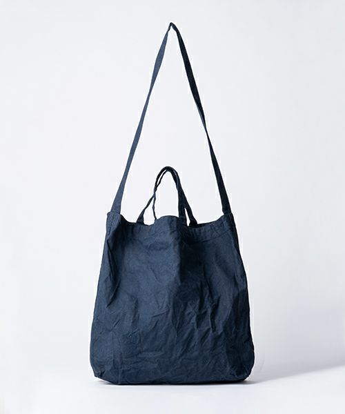 YOKO SAKAMOTO ヨーコサカモトRESEARCHER BAG LARGE[NAVY/YS-RE-BAG-L] トートバッグ