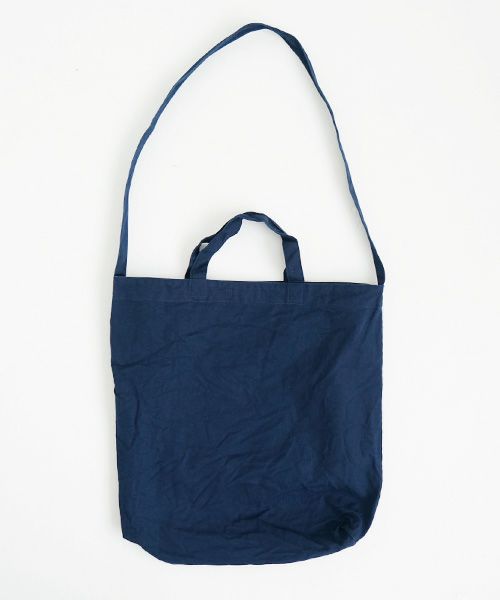 YOKO SAKAMOTO ヨーコサカモトRESEARCHER BAG LARGE[NAVY/YS-RE-BAG-L] トートバッグ