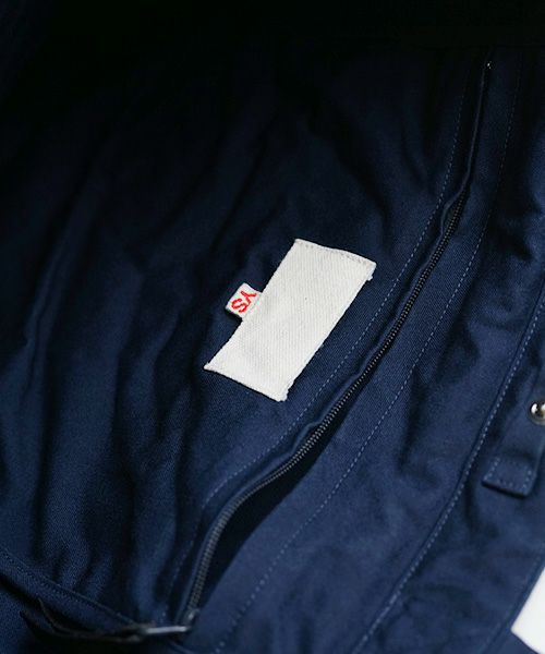 YOKO SAKAMOTO ヨーコサカモトRESEARCHER BAG LARGE[NAVY/YS-RE-BAG-L] トートバッグ