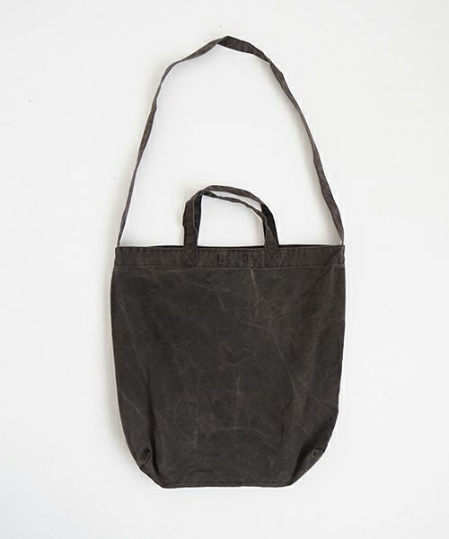 YOKO SAKAMOTO ヨーコサカモトRESEARCHER BAG LARGE[SUMI INK/YS-RE-BAG-L] トートバッグ 