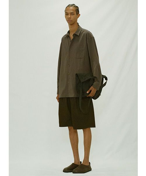 YOKO SAKAMOTO ヨーコサカモトRESEARCHER BAG LARGE[SUMI INK/YS-RE-BAG-L] トートバッグ 