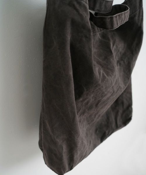 YOKO SAKAMOTO ヨーコサカモトRESEARCHER BAG LARGE[SUMI INK/YS-RE-BAG-L] トートバッグ 