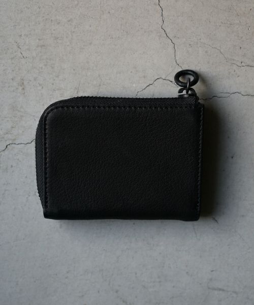 VUヴウ zip card case [BLACK] vu-product-B18