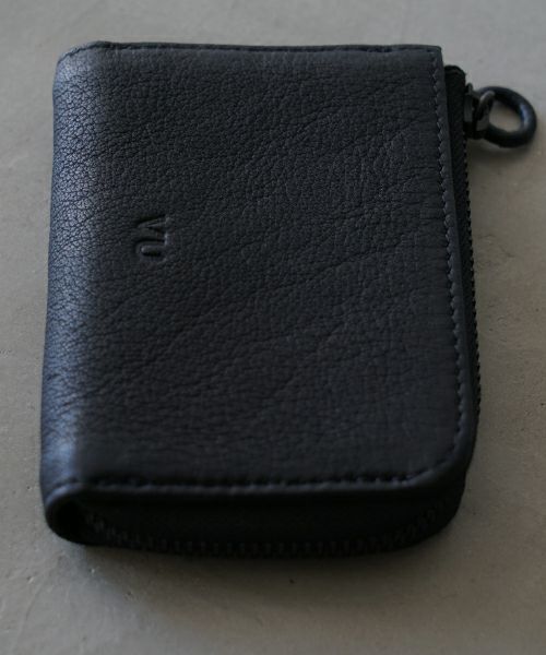 VUヴウ zip card case [BLACK] vu-product-B18