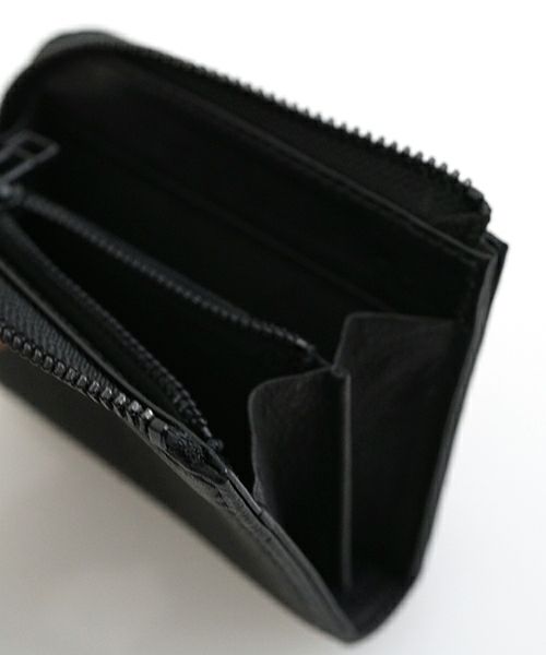 VUヴウ zip card case [BLACK] vu-product-B18