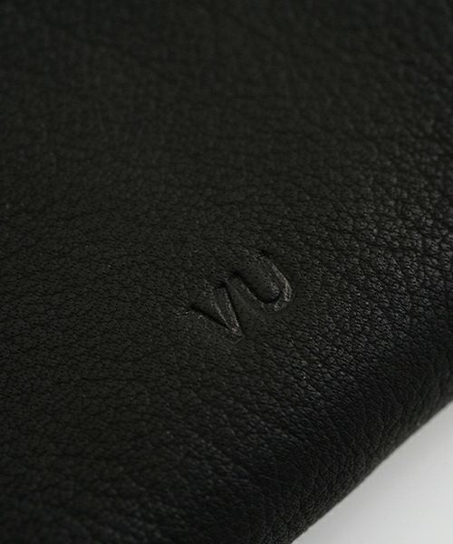 VUヴウ zip card case [BLACK] vu-product-B18