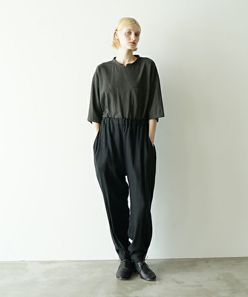 VUヴウeasy tapered pants [BLACK] vu-pnt-008