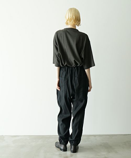 VUヴウeasy tapered pants [BLACK] vu-pnt-008