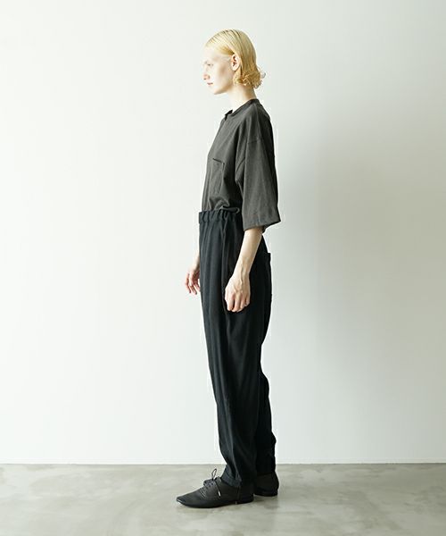 VUヴウeasy tapered pants [BLACK] vu-pnt-008