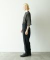 VUヴウeasy tapered pants [BLACK] vu-pnt-008