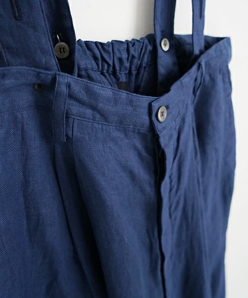 suzuki takayuki スズキタカユキ salopetteⅠ[S252-09/etain blue] サロペット