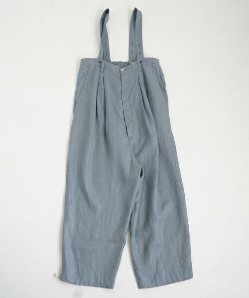 suzuki takayuki スズキタカユキ wide legged pantsⅠ[A252-11/black]