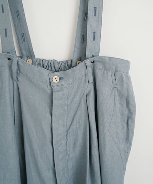 suzuki takayuki スズキタカユキ salopetteⅠ[S252-09/magellan blue]サロペット