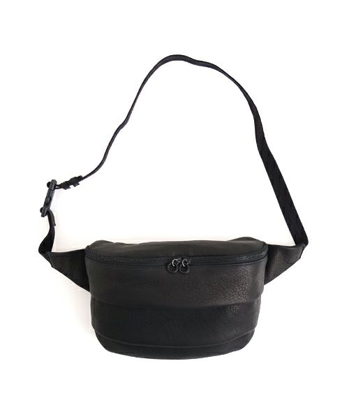 VU PRODUCTヴウ プロダクト panel body bag (black) vu-product-B19ボティーバッグ