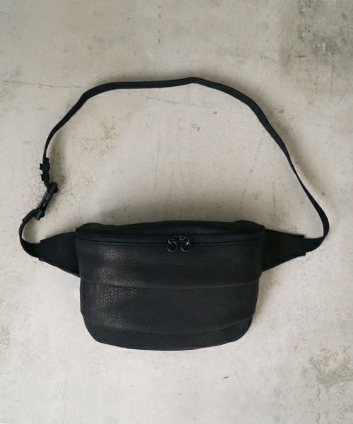 VU PRODUCTヴウ プロダクト panel body bag (black) vu-product-B19ボティーバッグ
