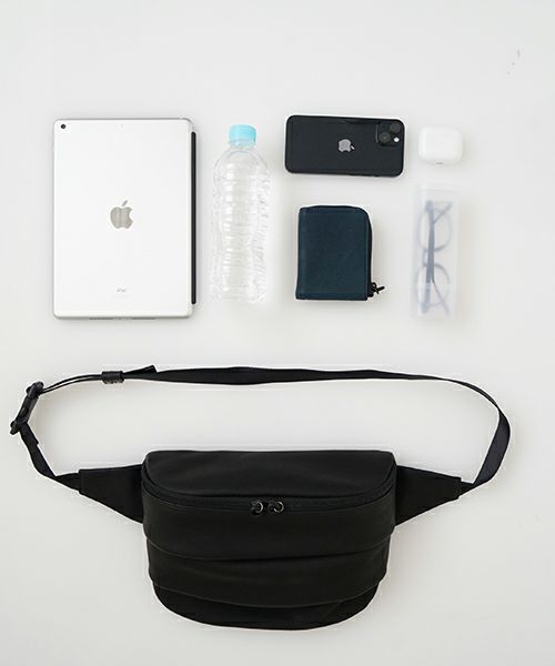 VU PRODUCTヴウ プロダクト panel body bag (black) vu-product-B19ボティーバッグ