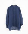 suzuki takayuki スズキタカユキover blouseⅠ [S251-06/navy blue]オーバーブラウス
