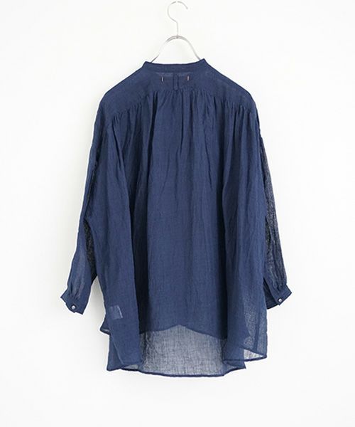 suzuki takayuki スズキタカユキover blouseⅠ [S251-06/navy blue]オーバーブラウス