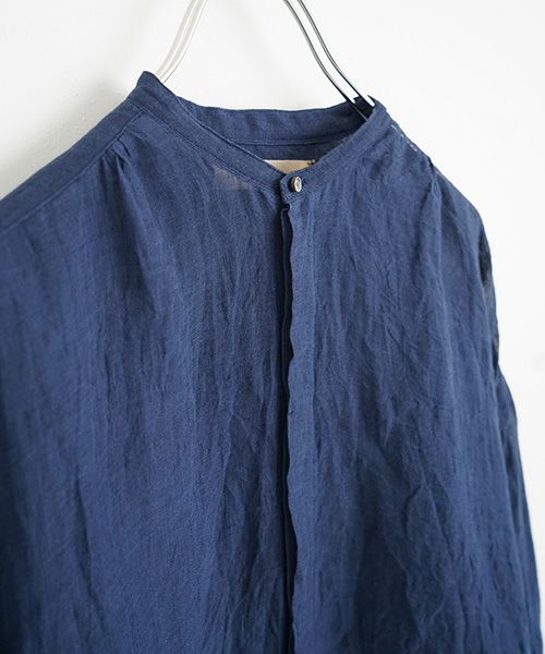 suzuki takayuki スズキタカユキover blouseⅠ [S251-06/navy blue]オーバーブラウス