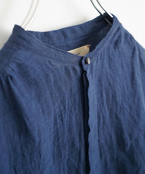 suzuki takayuki スズキタカユキover blouseⅠ [S251-06/navy blue]オーバーブラウス