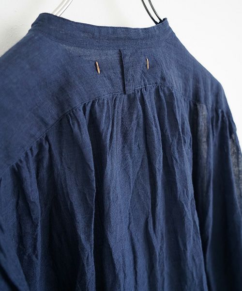 suzuki takayuki スズキタカユキover blouseⅠ [S251-06/navy blue]オーバーブラウス