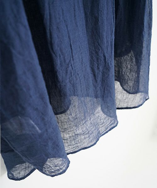 suzuki takayuki スズキタカユキover blouseⅠ [S251-06/navy blue]オーバーブラウス