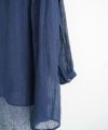 suzuki takayuki スズキタカユキover blouseⅠ [S251-06/navy blue]オーバーブラウス
