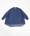 suzuki takayuki スズキタカユキover blouseⅠ [S251-06/navy blue]オーバーブラウス