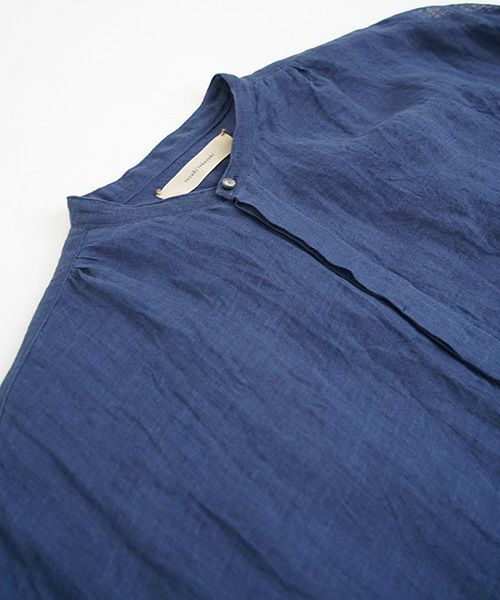 suzuki takayuki スズキタカユキover blouseⅠ [S251-06/navy blue]オーバーブラウス