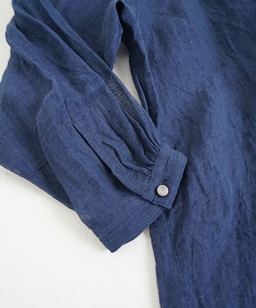 suzuki takayuki スズキタカユキover blouseⅠ [S251-06/navy blue]オーバーブラウス