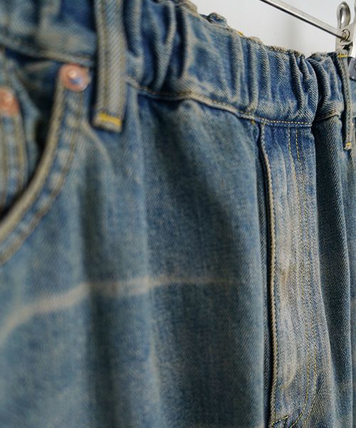 YOKO SAKAMOTO ヨーコサカモト5POCKET EASY PANTS[VINTAGE INDIGO/ YS-25SS-11] デニムイージーパンツ 