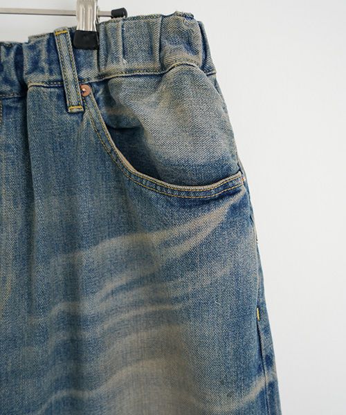  YOKO SAKAMOTO ヨーコサカモト5POCKET EASY PANTS[VINTAGE INDIGO/ YS-25SS-11] デニムイージーパンツ 