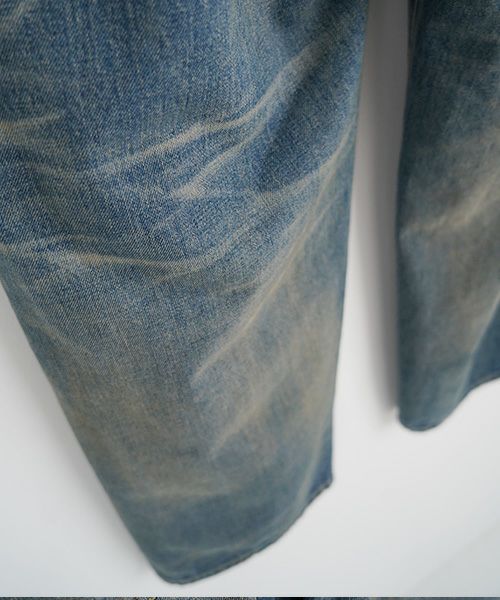  YOKO SAKAMOTO ヨーコサカモト5POCKET EASY PANTS[VINTAGE INDIGO/ YS-25SS-11] デニムイージーパンツ 