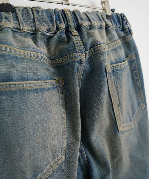  YOKO SAKAMOTO ヨーコサカモト5POCKET EASY PANTS[VINTAGE INDIGO/ YS-25SS-11] デニムイージーパンツ 