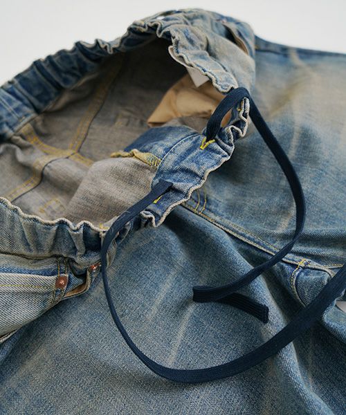  YOKO SAKAMOTO ヨーコサカモト5POCKET EASY PANTS[VINTAGE INDIGO/ YS-25SS-11] デニムイージーパンツ 