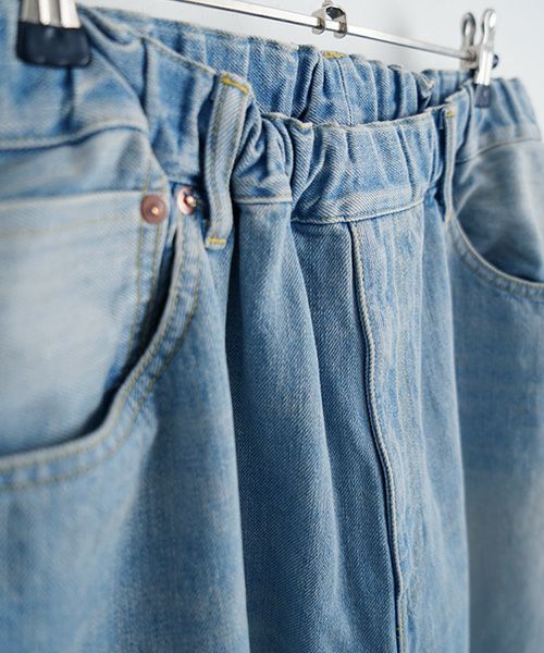 YOKO SAKAMOTO ヨーコサカモト5POCKET EASY PANTS[LIGHT INDIGO/ YS-25SS-11] デニムイージーパンツ 