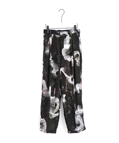 ohtaオオタtree pleats pants pt-48T