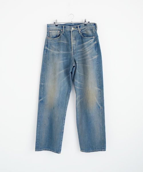 YOKO SAKAMOTOヨーコサカモト5POCKET STRAIGHT PANTS[LIGHT INDIGO/ YS-25SS-13]デニムイージーパンツ