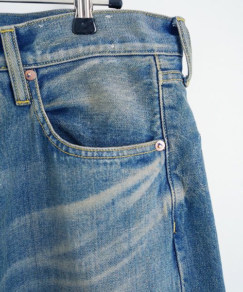 YOKO SAKAMOTOヨーコサカモト5POCKET STRAIGHT PANTS[LIGHT INDIGO/ YS-25SS-13]デニムイージーパンツ
