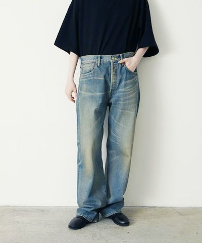 YOKO SAKAMOTOヨーコサカモト5POCKET STRAIGHT PANTS[LIGHT INDIGO/ YS-25SS-13]デニムイージーパンツ