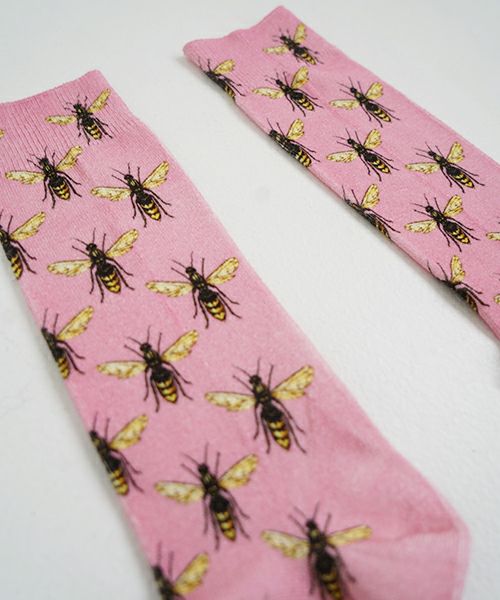 AHCAHCUMあちゃちゅむbee socks