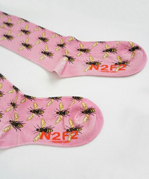 AHCAHCUMあちゃちゅむbee socks