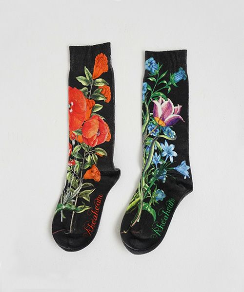 AHCAHCUMあちゃちゅむflower socks