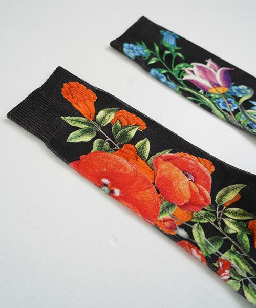 AHCAHCUMあちゃちゅむflower socks