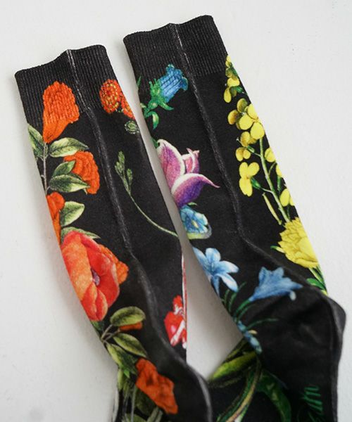 AHCAHCUMあちゃちゅむflower socks