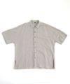 VU ヴウdolman shirt [STONE GRAY］リネンドルマンシャツ vu-sht-006