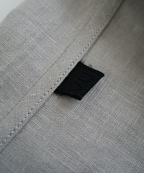VU ヴウdolman shirt [STONE GRAY］リネンドルマンシャツ vu-sht-006